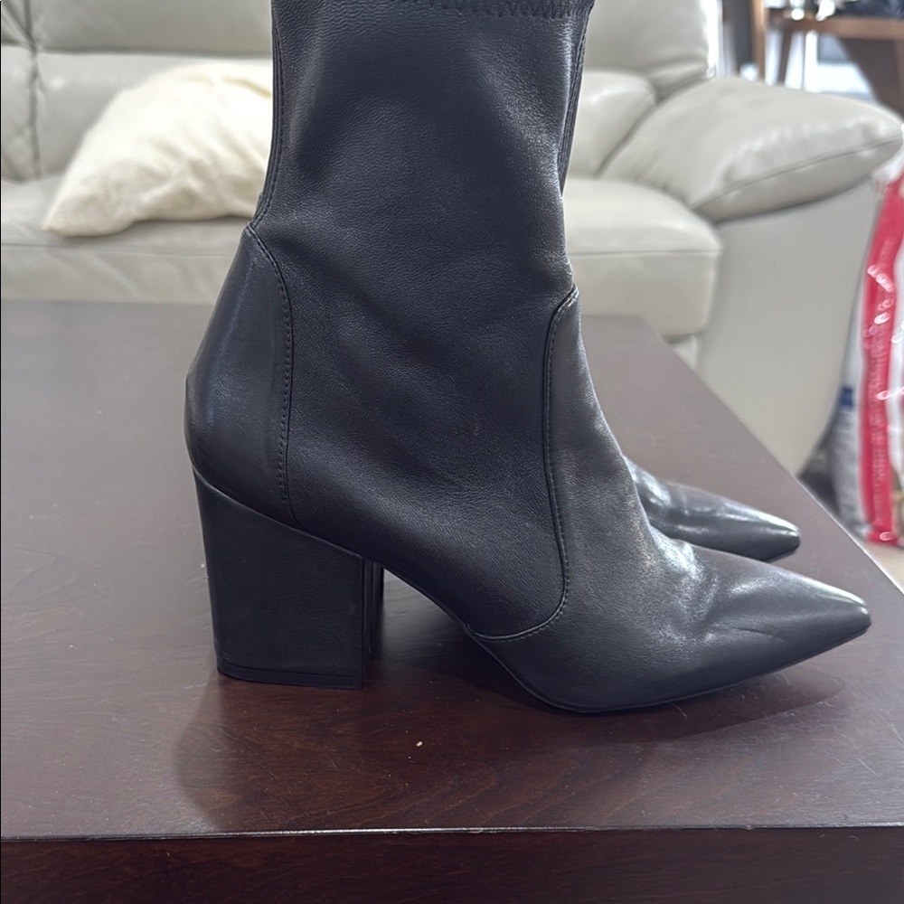 Stuart Weitzman Black Ankle Boots